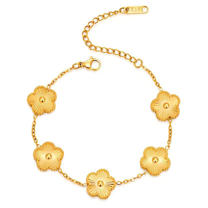 Bracelet Five Leaf Petals